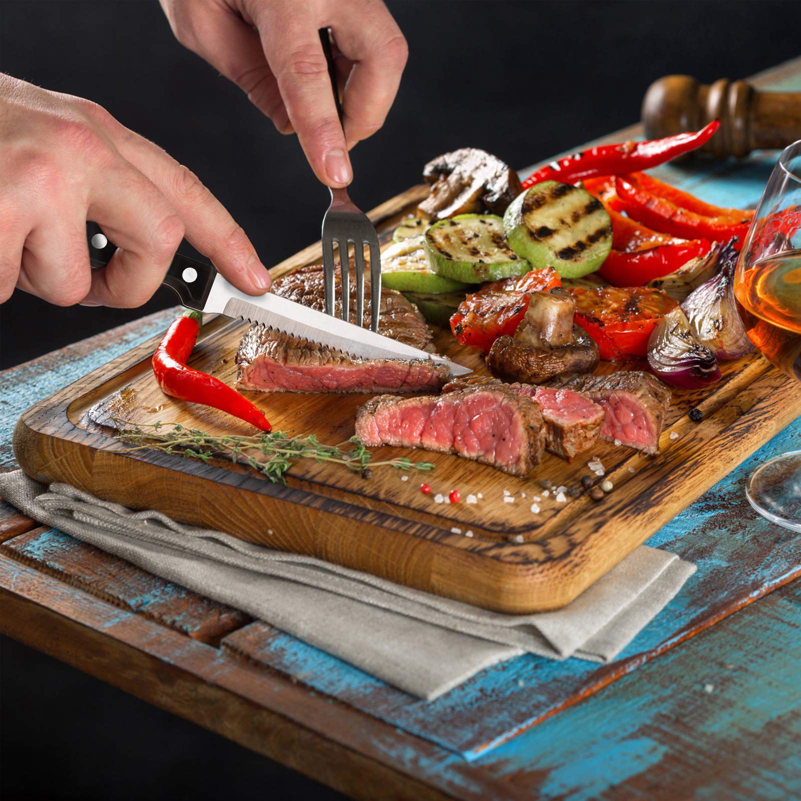 homikit-flatware-steakmesser-set-6tlg-gezackt-edelstahl image 6