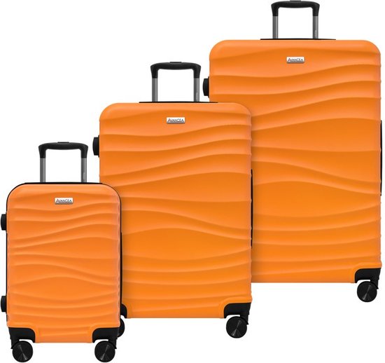 cheffinger-cf-abs04-hartschalenkoffer-abs-orange image 2