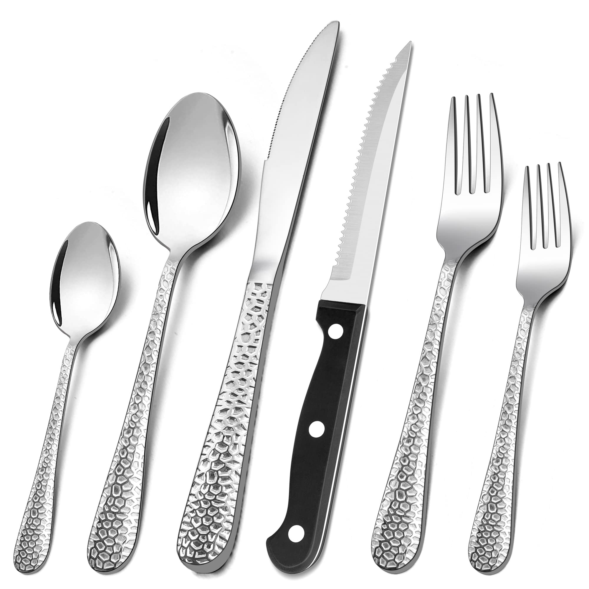 homikit-flatware-besteckset-36-teilig-mit-steakmesser-geh-mmert image 1