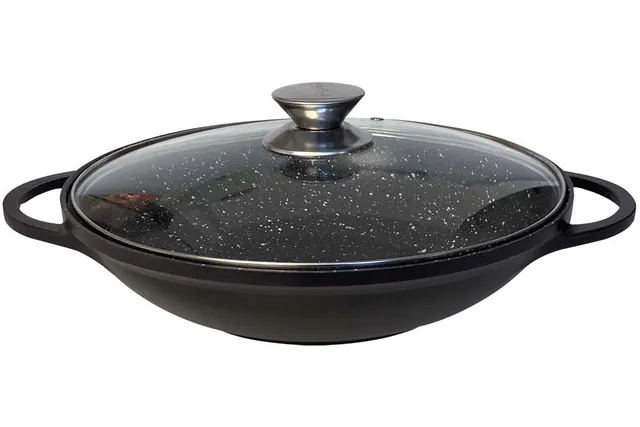cheffinger-cf-dw36-kochtopf-36-cm-gro-topf-mit-deckel image 1