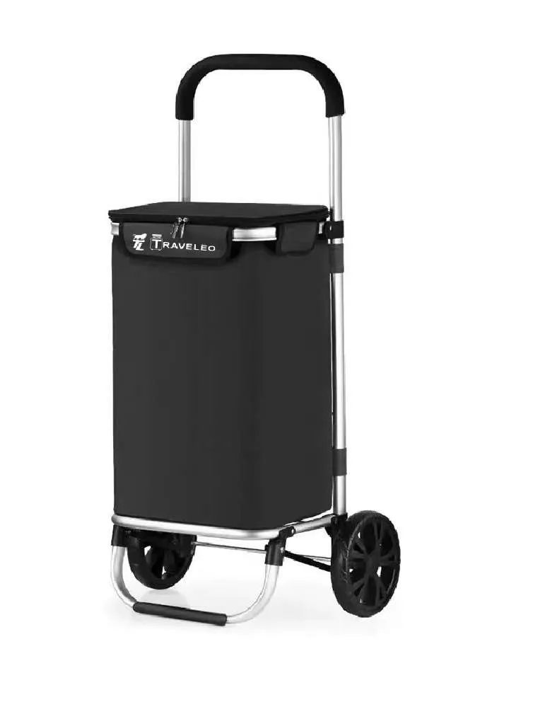 cheffinger-travel-cf-troll05-trolley-schwarz-rollen image 1