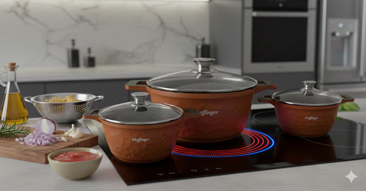 cheffinger-cookware-cf-hc03-bratpfanne-bronze image 2