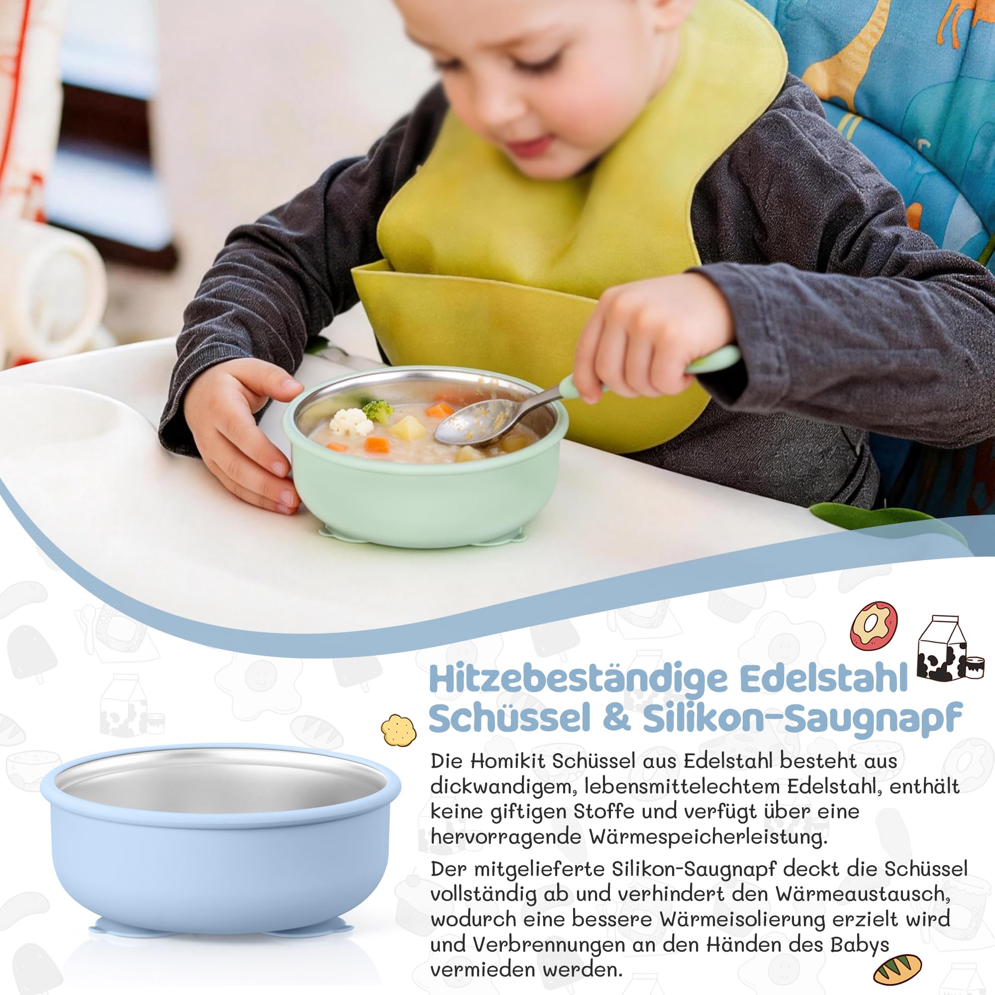 homikit-dinnerware-baby-sch-ssel-saugnapf-3er-set-edelstahl image 6