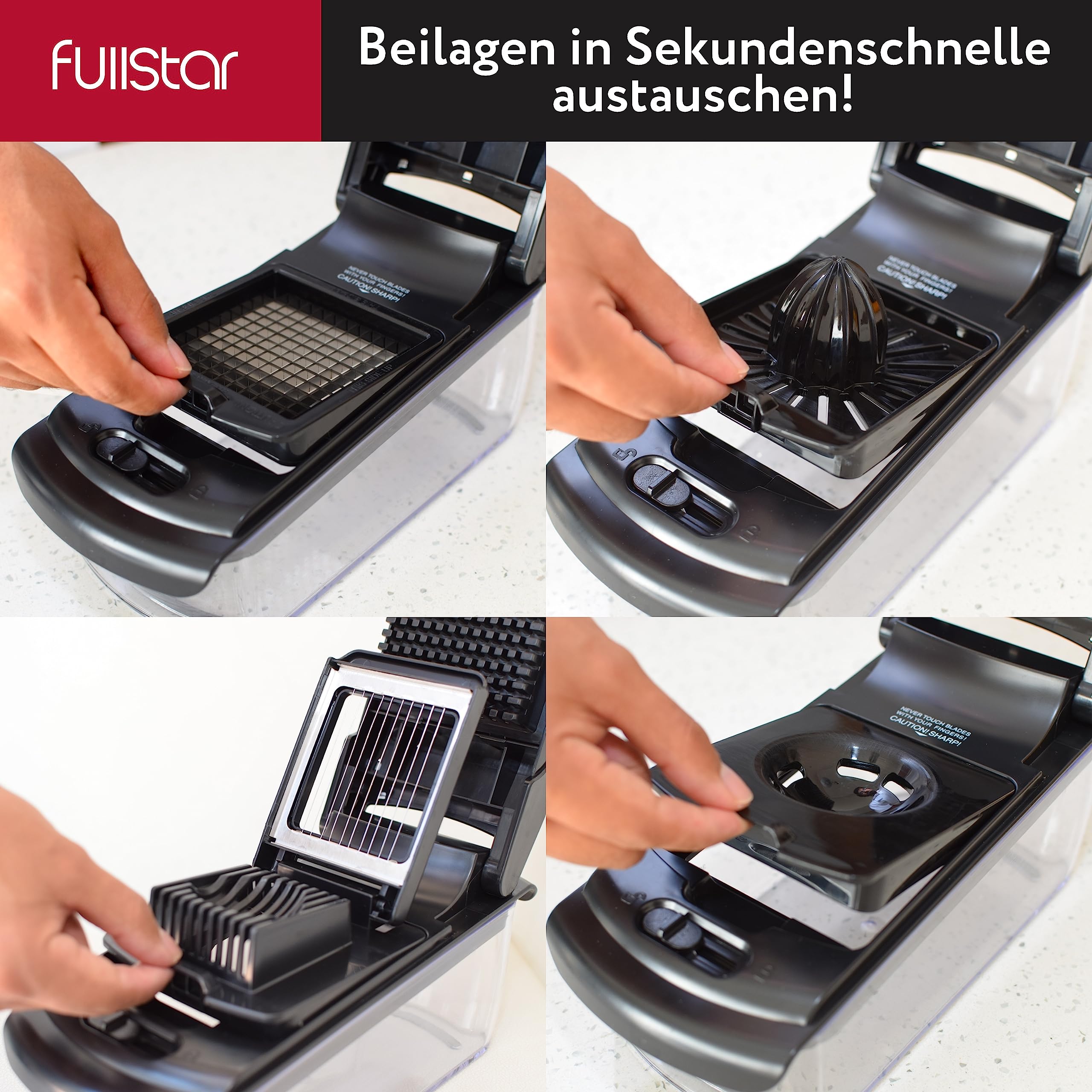 fullstar-pro-original-gem-seschneider-edelstahl-7-in-1 image 7