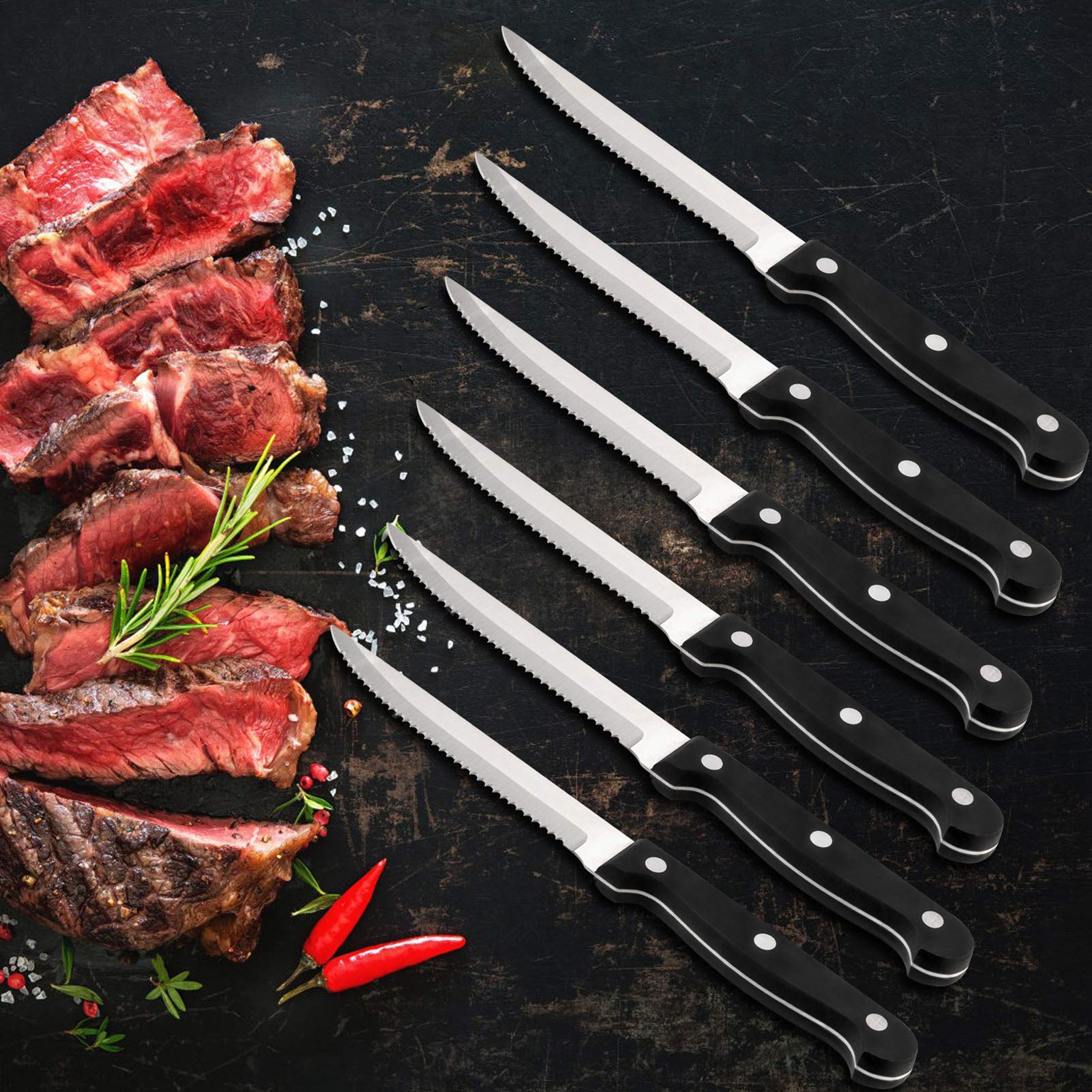 homikit-flatware-steakmesser-set-6tlg-gezackt-edelstahl image 7
