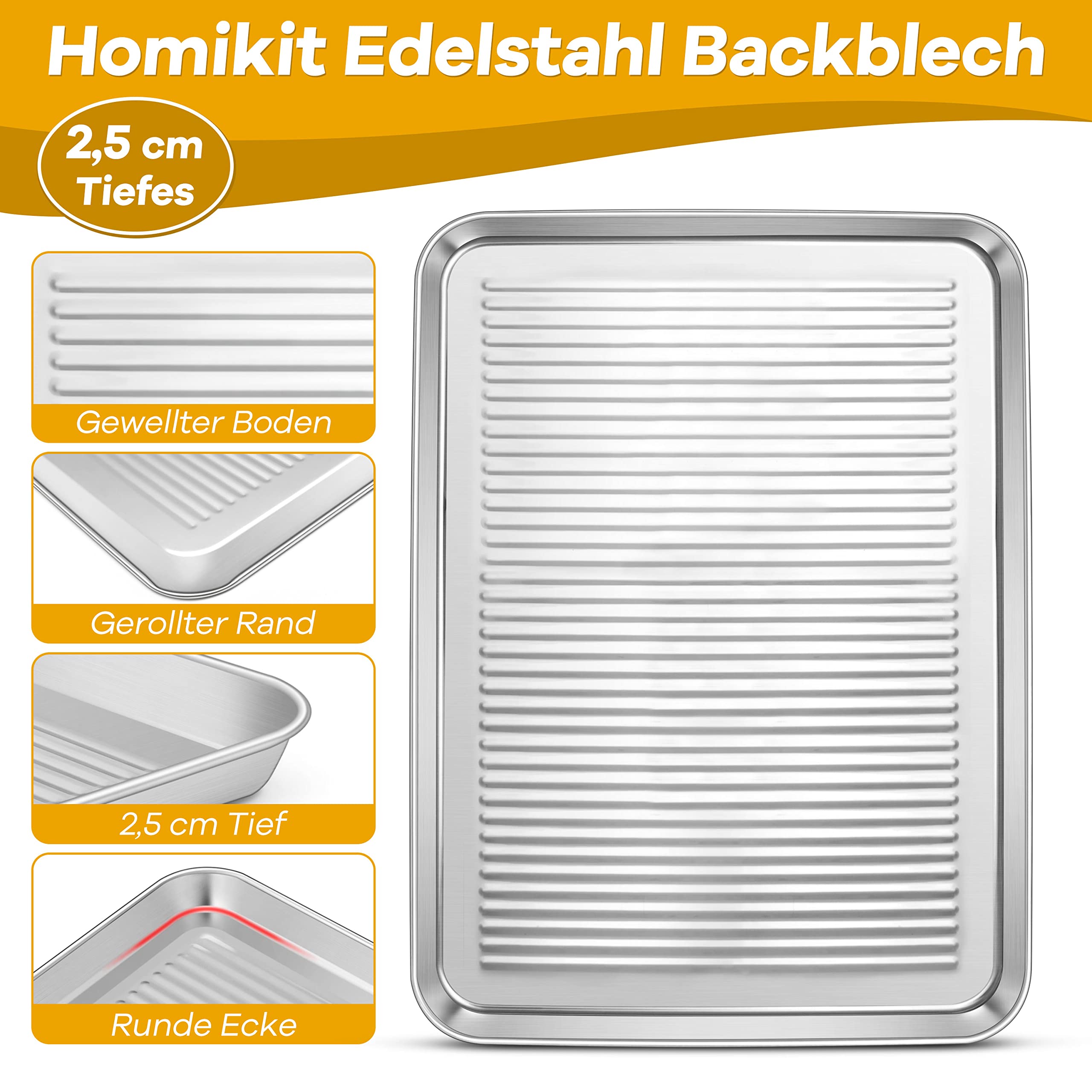 homikit-bakeware-backblech-mit-gitter-40-7cm-edelstahl-ofenblech image 4