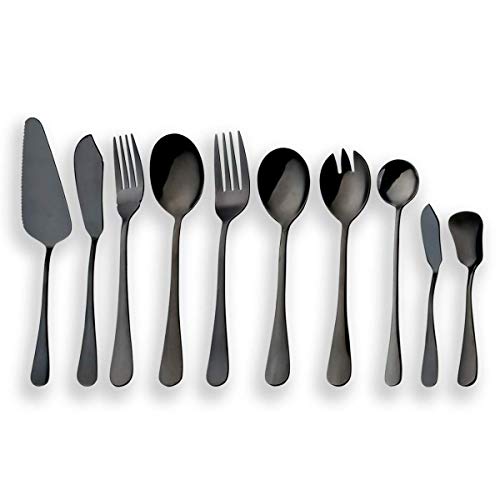 berglander-serving-set-servierbesteck-schwarz-10-tlg-edelstahl image 8