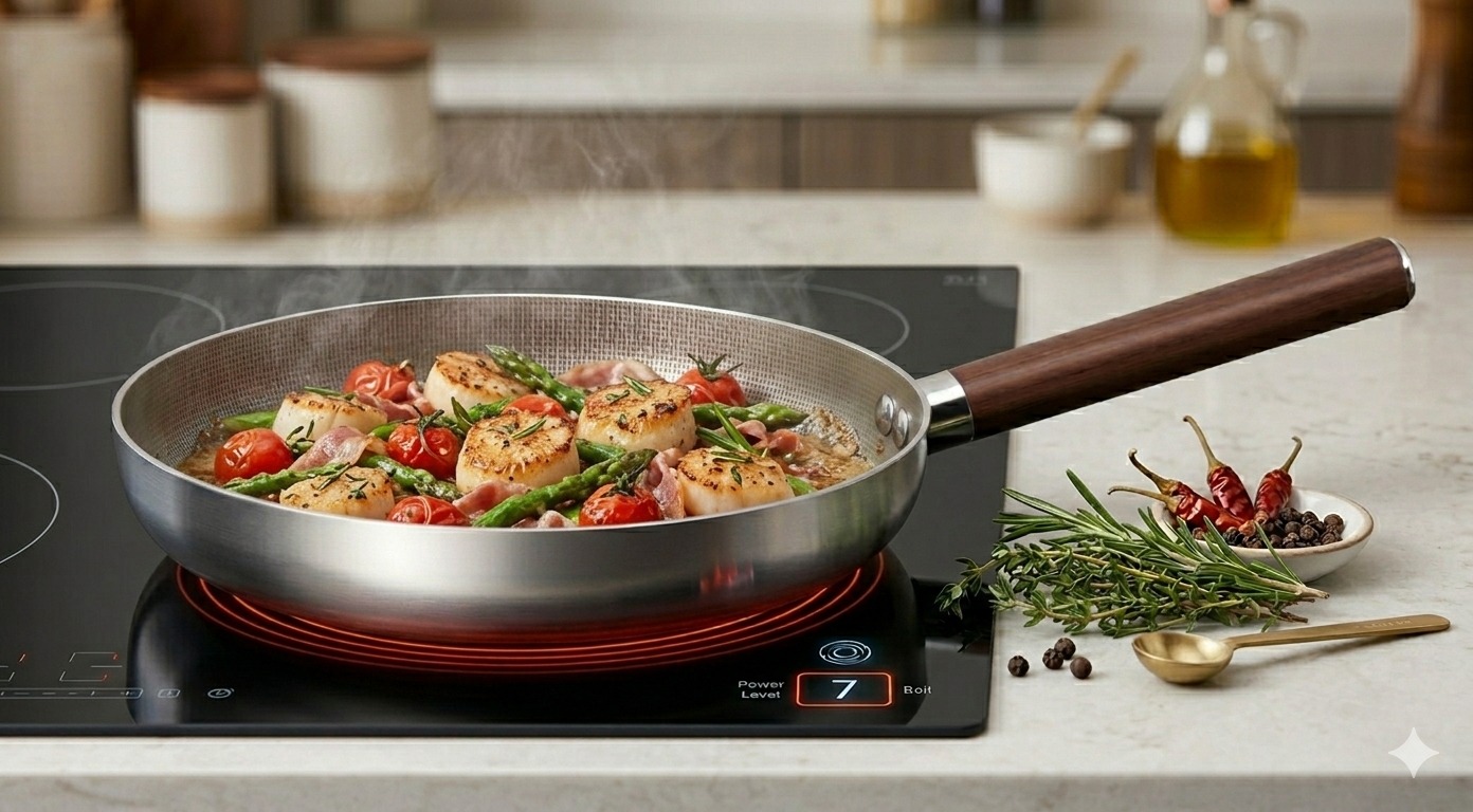 cheffinger-cookware-cf-pfw20-wok-20-cm-induktion image 4