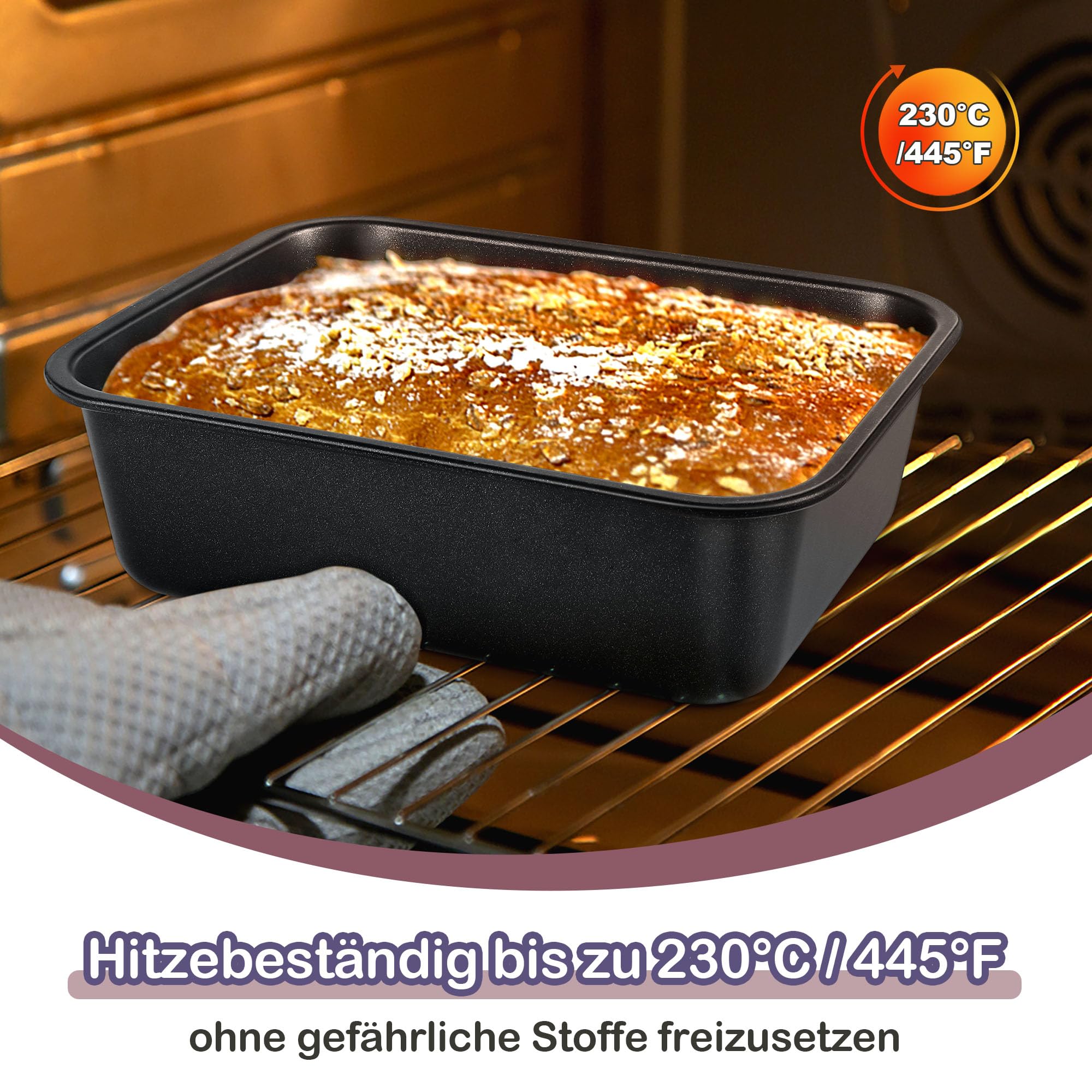 homikit-bakeware-auflaufform-27x21cm-antihaft-edelstahl-8cm-tief image 5