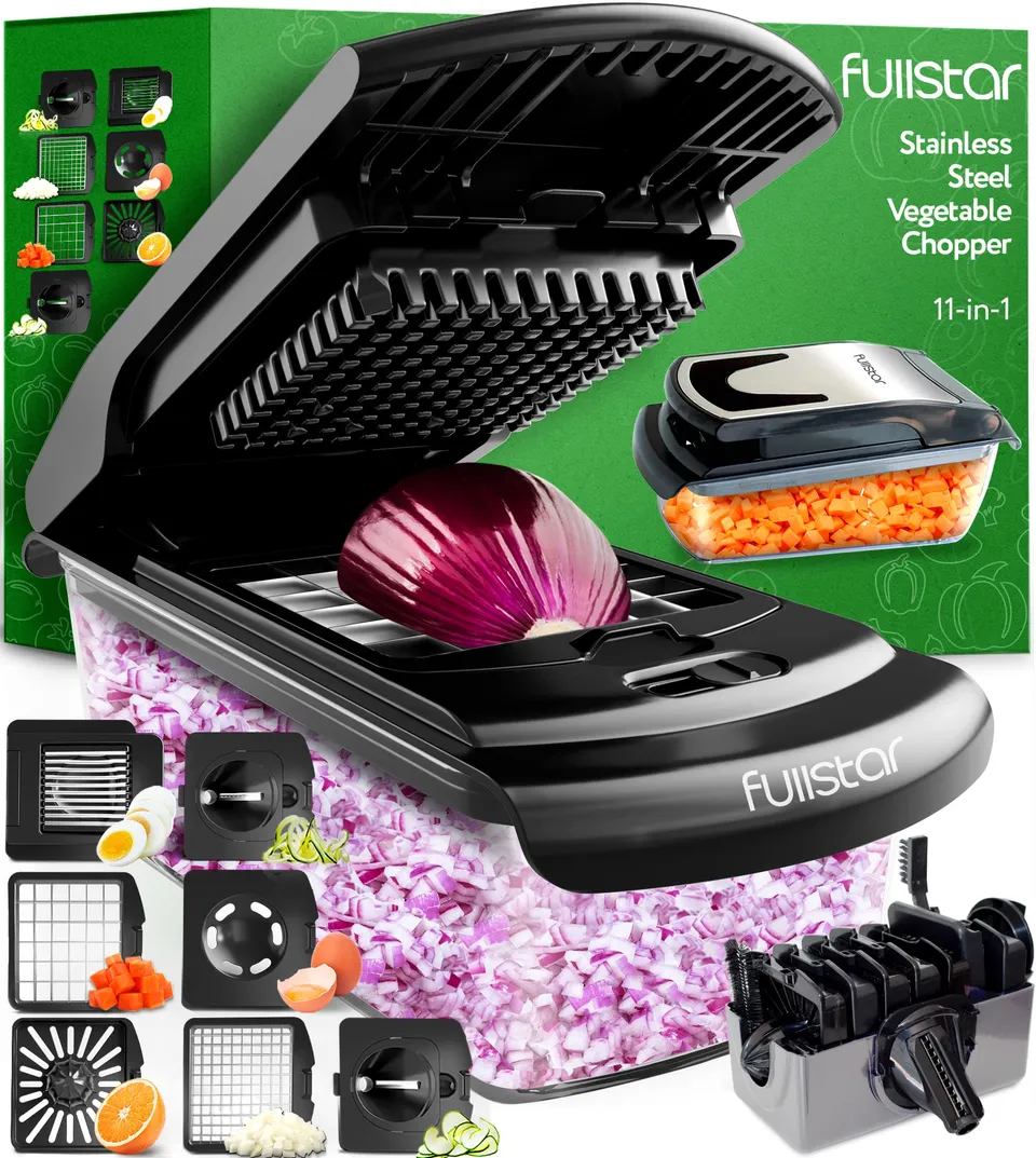 fullstar-pro-original-gem-seschneider-edelstahl-7-in-1 image 1