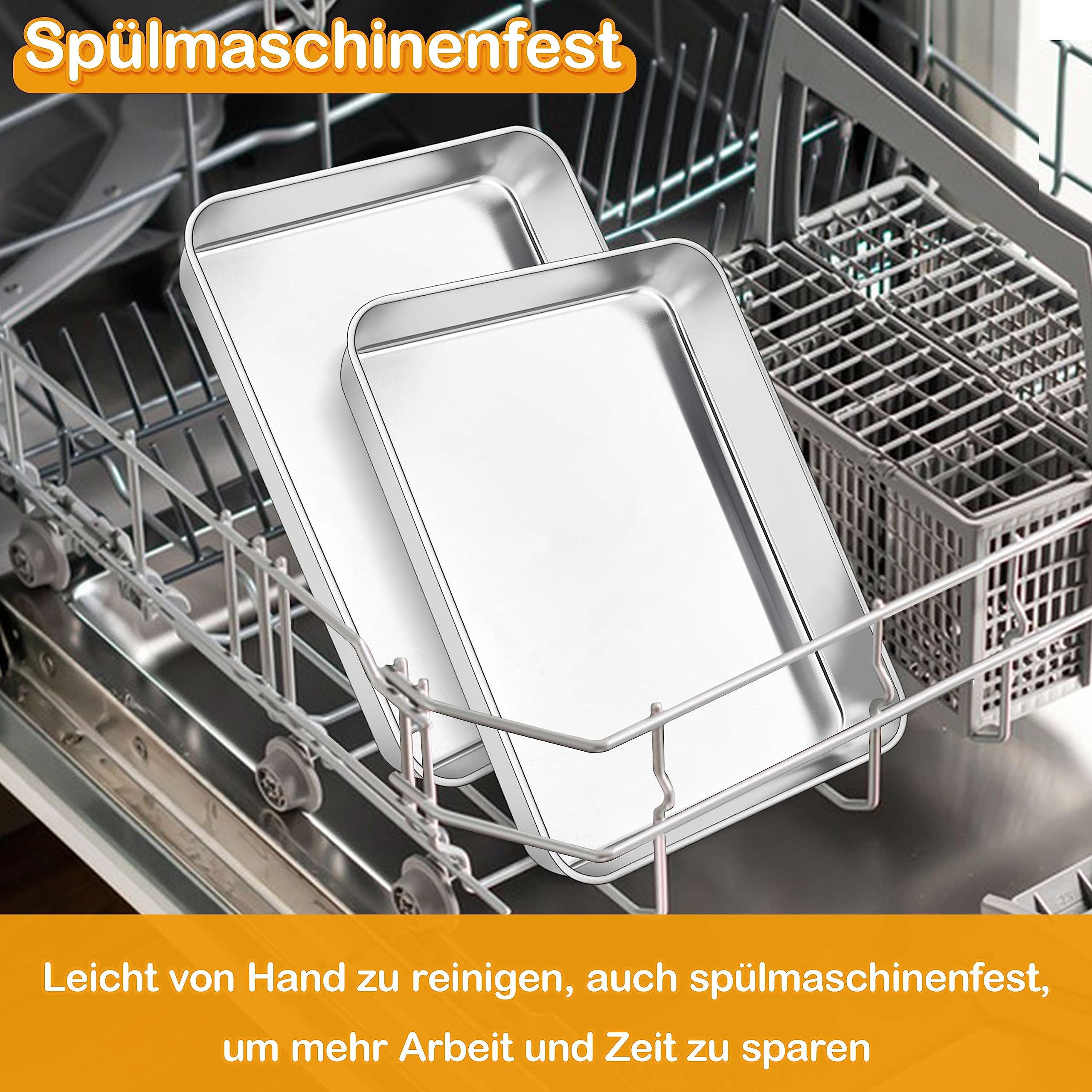 homikit-bakeware-auflaufform-26-5-cm-backblech-2er-set-edelstahl image 4