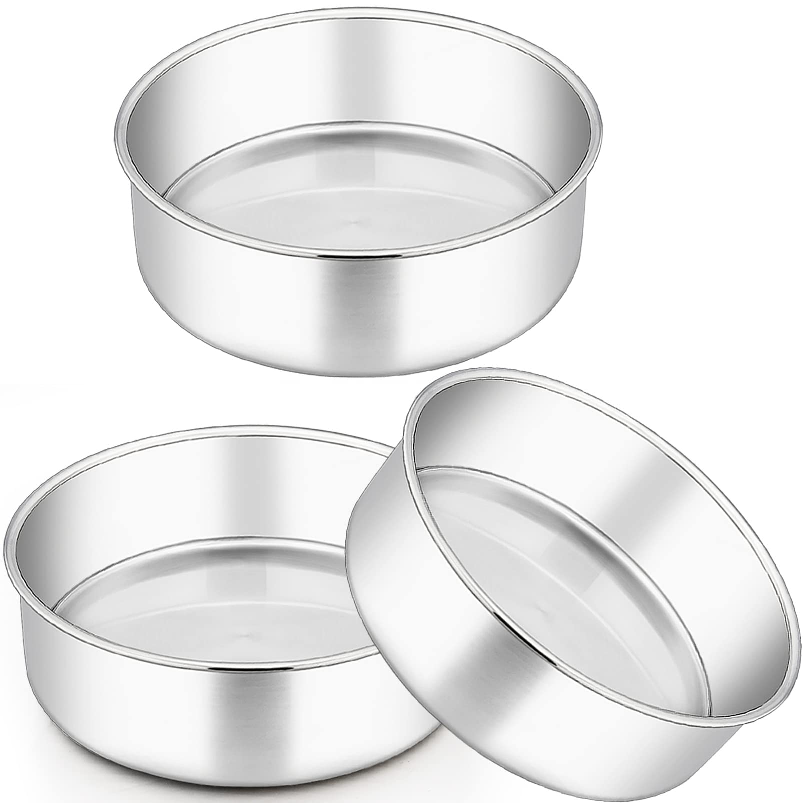 homikit-bakeware-kuchenform-rund-20cm-3er-set-edelstahl image 1