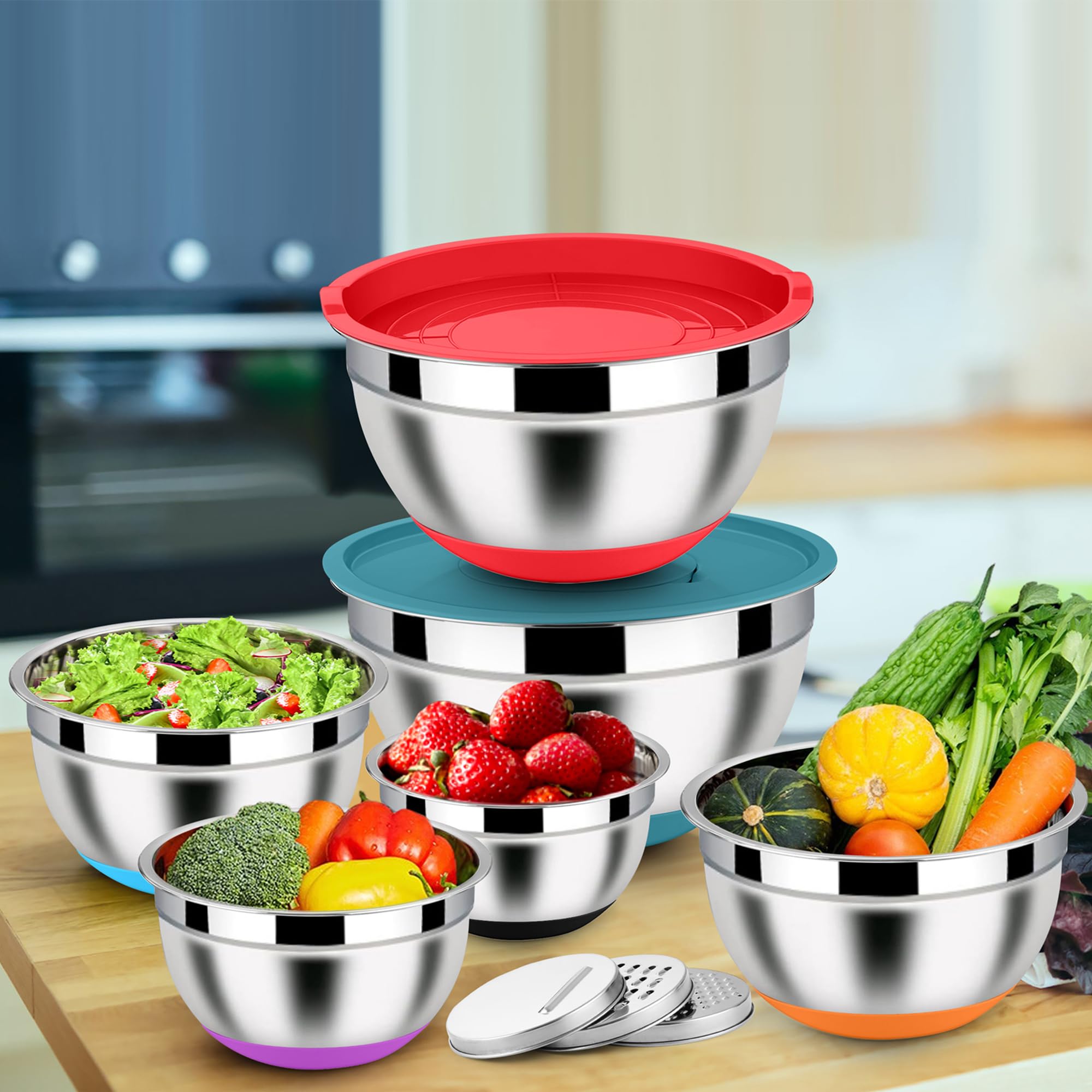 homikit-bakeware-sch-sselset-6-tlg-edelstahl-bunt-mit-deckel image 7