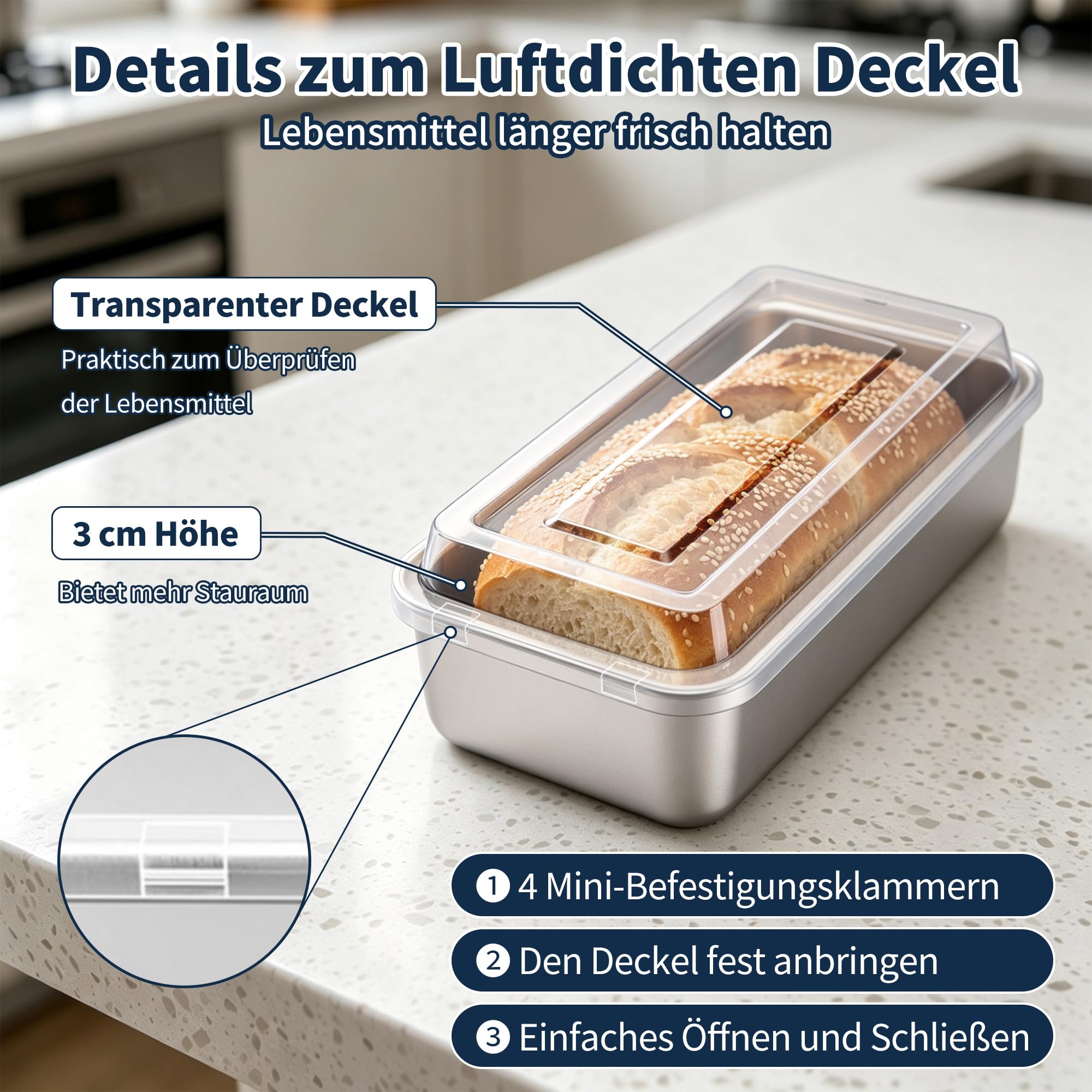 homikit-bakeware-kastenform-edelstahl-mit-deckel-2er-set image 3