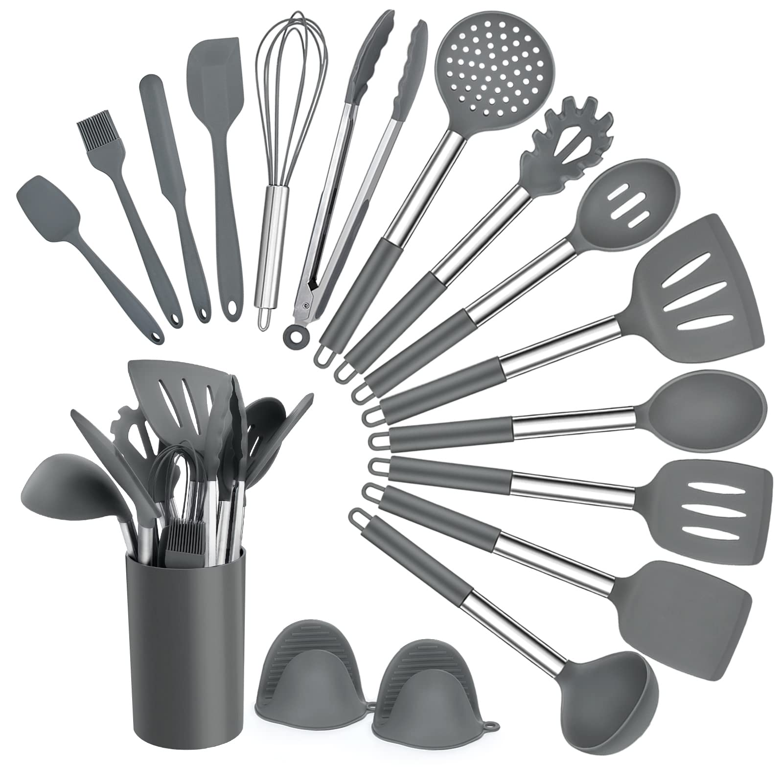 homikit-kitchen-gadgets-k-chenhelfer-set-17-teilig-grau-silikon image 1