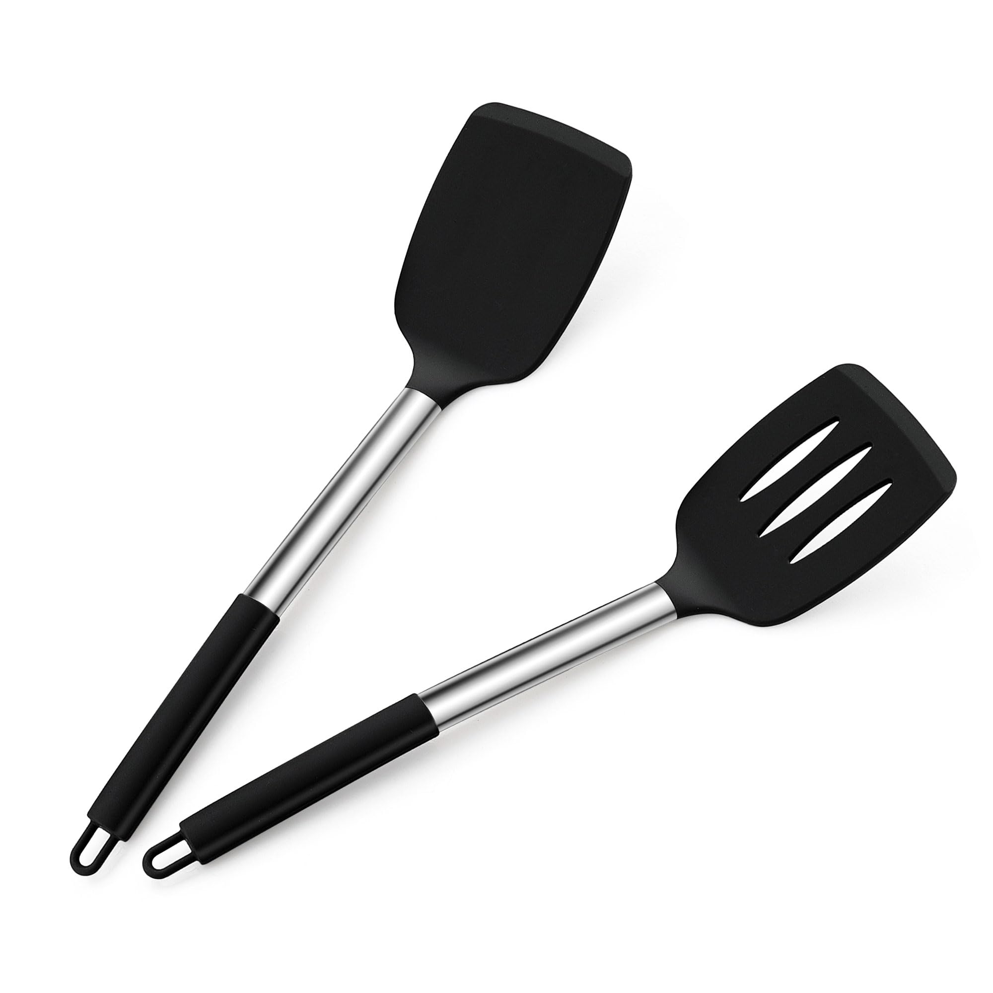 homikit-kitchen-gadgets-pfannenwender-silikon-2er-set-schwarz-hitzebest-ndig image 8