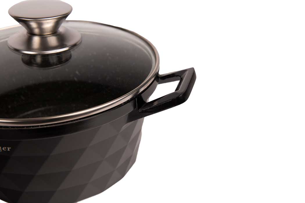 cheffinger-cookware-cf-diac03-kochtopf-schwarz image 5