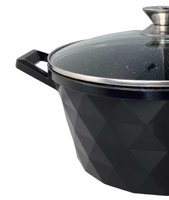 cheffinger-cookware-cf-diac12-schmortopf-schwarz-aluguss image 3