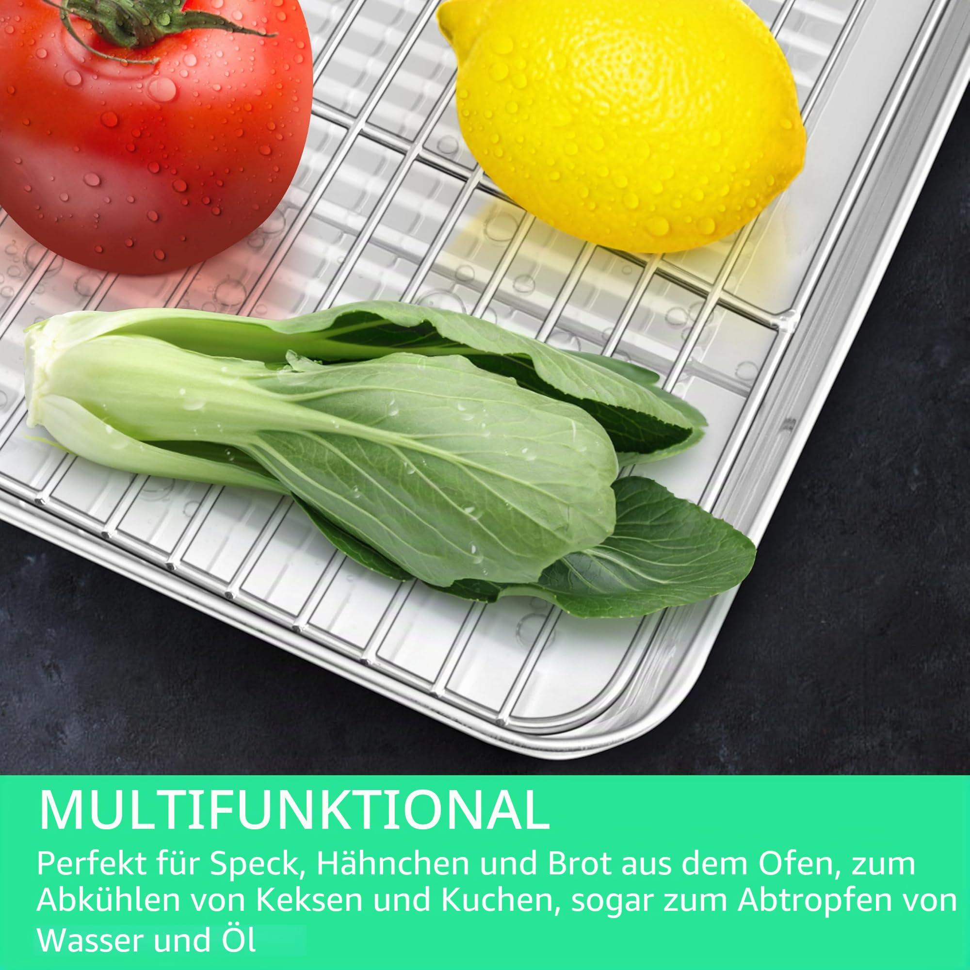 homikit-bakeware-backblech-mit-gitter-26cm-edelstahl image 7