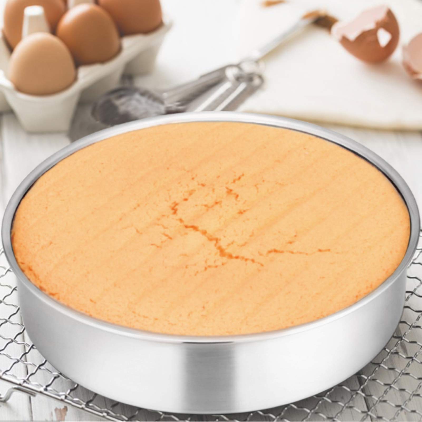homikit-bakeware-backform-rund-20-cm-2er-set-edelstahl image 6