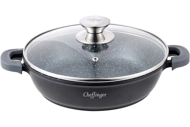 cheffinger-cf-sc32-kochtopf-32-cm-mit-deckel image 1