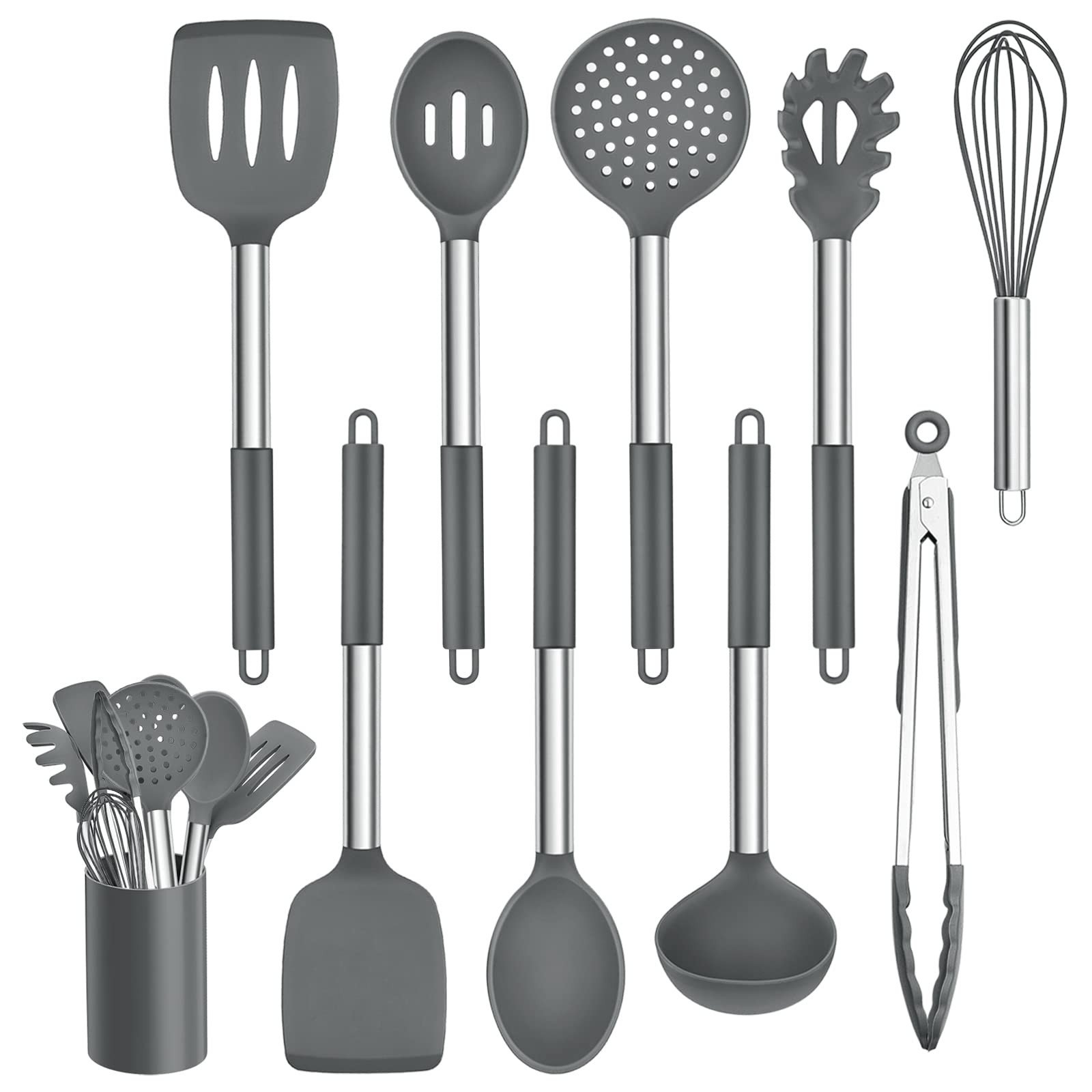 homikit-kitchen-gadgets-k-chenhelfer-set-10-teilig-grau image 1