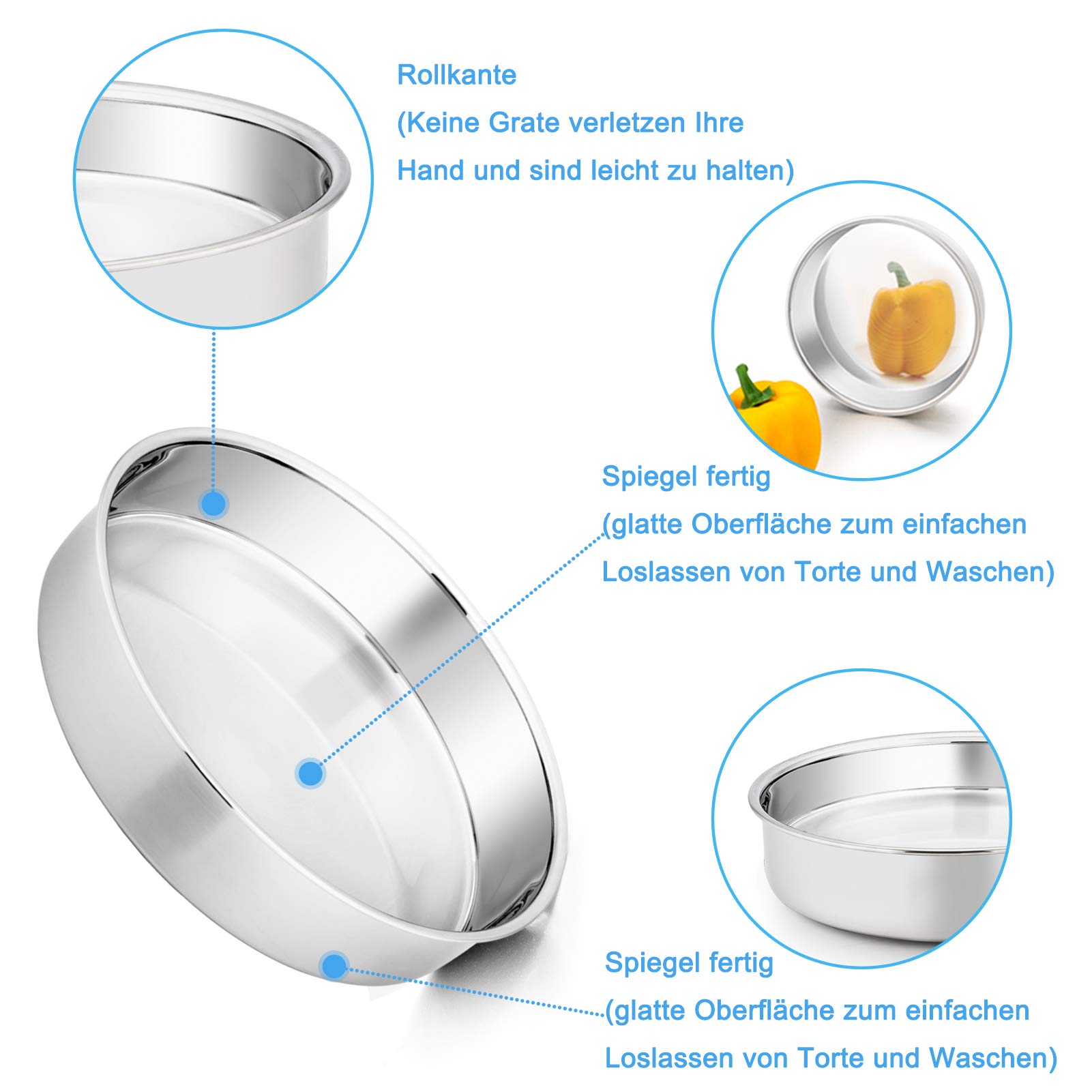 homikit-bakeware-backform-rund-16cm-edelstahl-4-teilig-auslaufsicher image 3