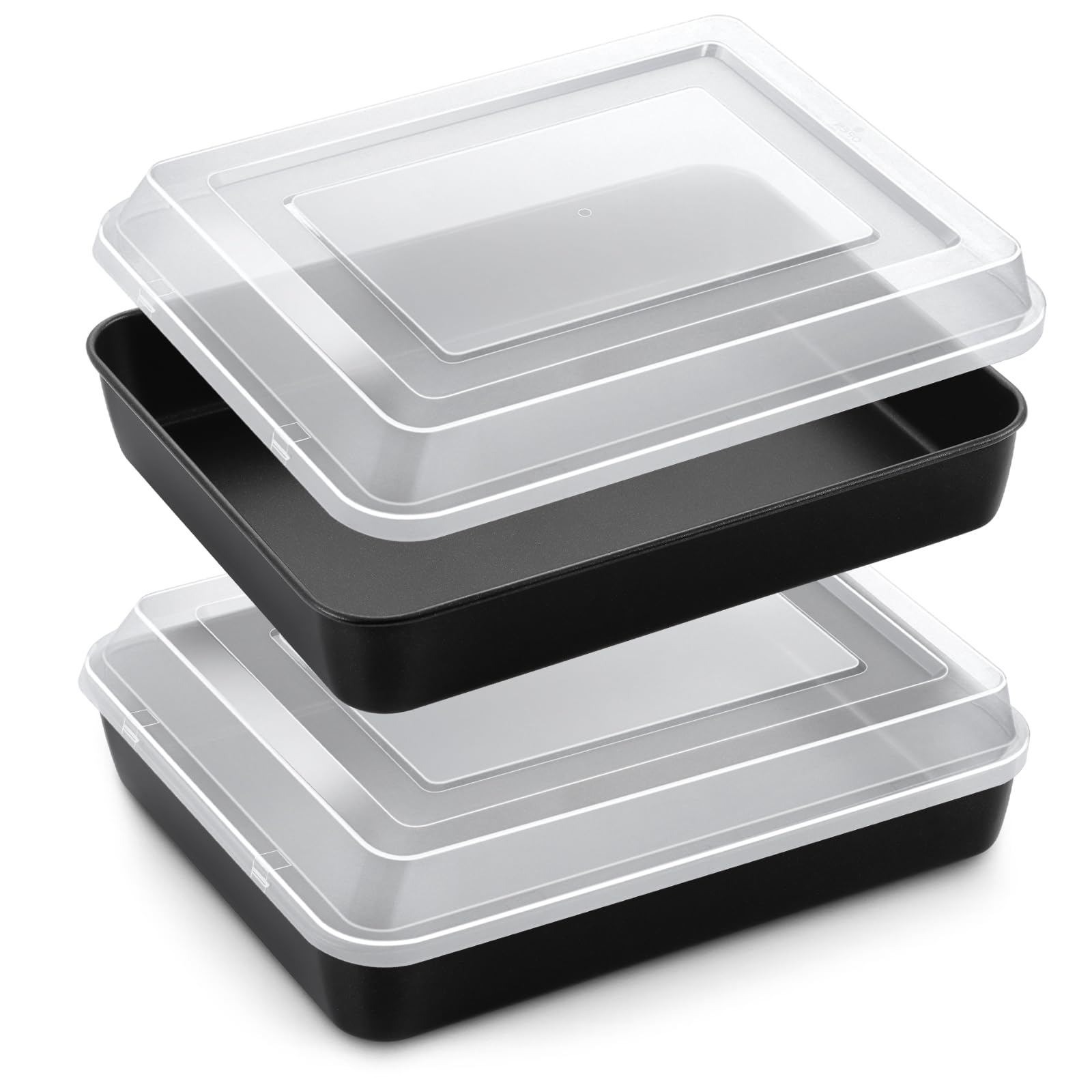 homikit-bakeware-backblech-set-31-6-cm-mit-deckel-4-tlg image 1
