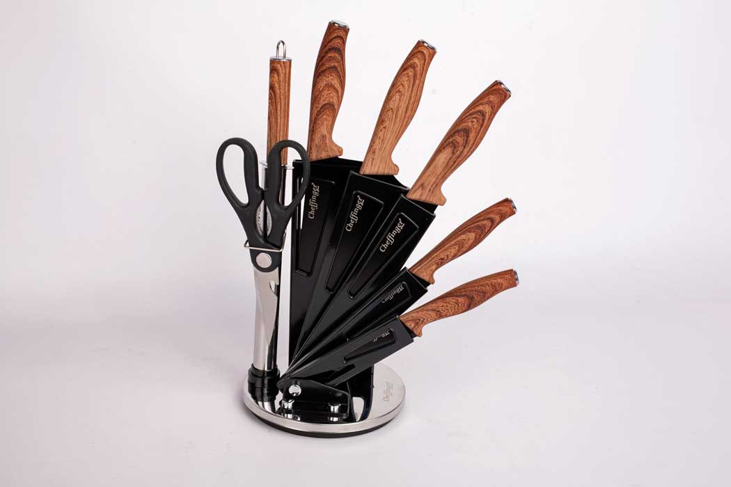 cheffinger-cf-ks05-messerset-5-teilig-edelstahl image 1