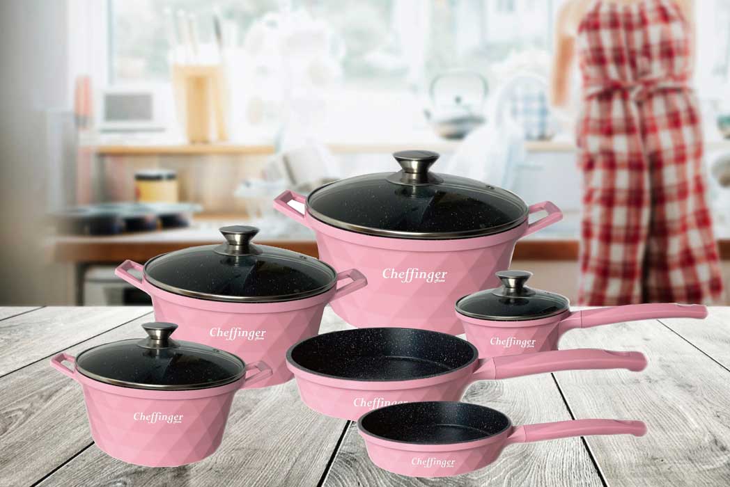 cheffinger-cookware-cf-diac12-kochtopf-pink image 3