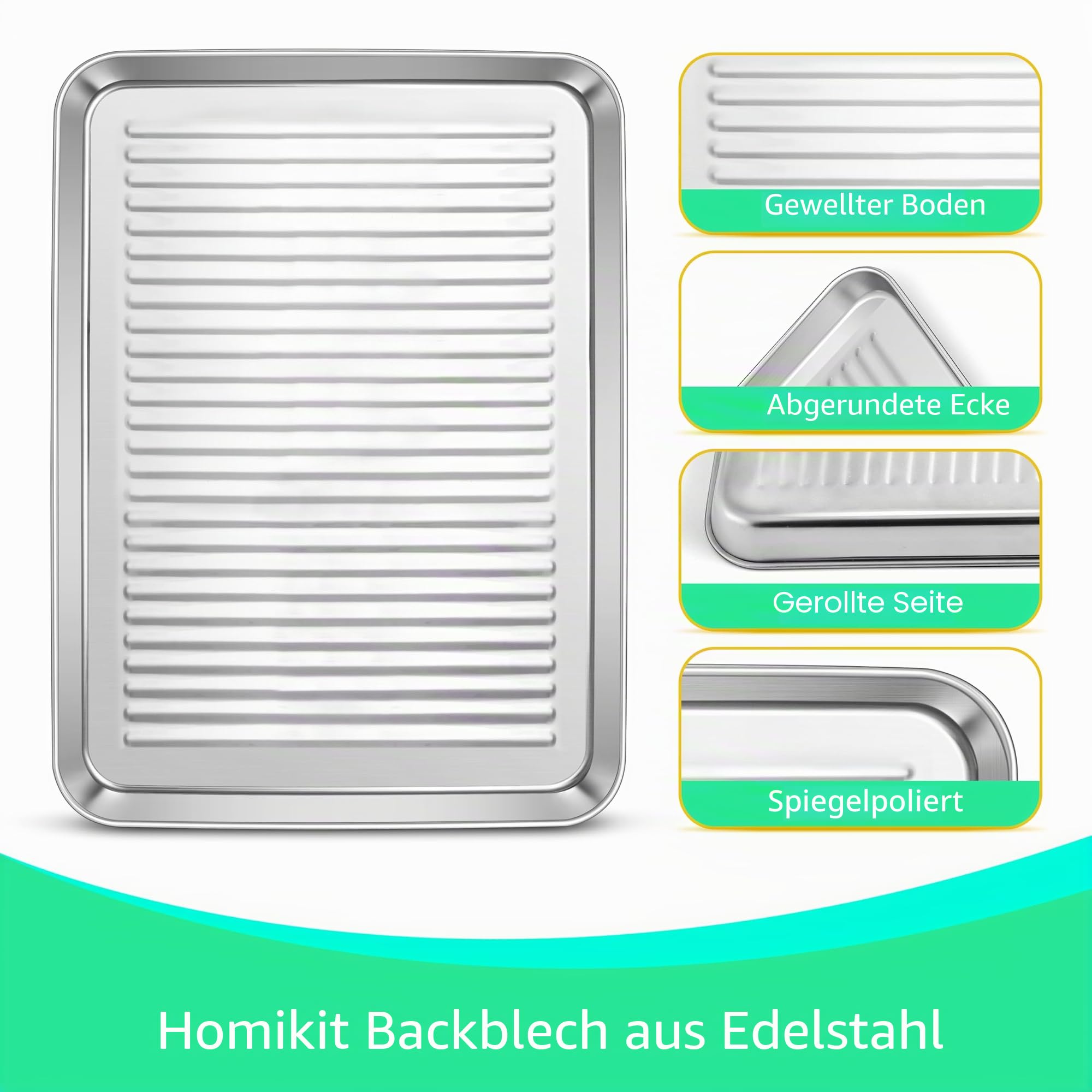 homikit-bakeware-backblech-mit-gitter-26cm-edelstahl image 3