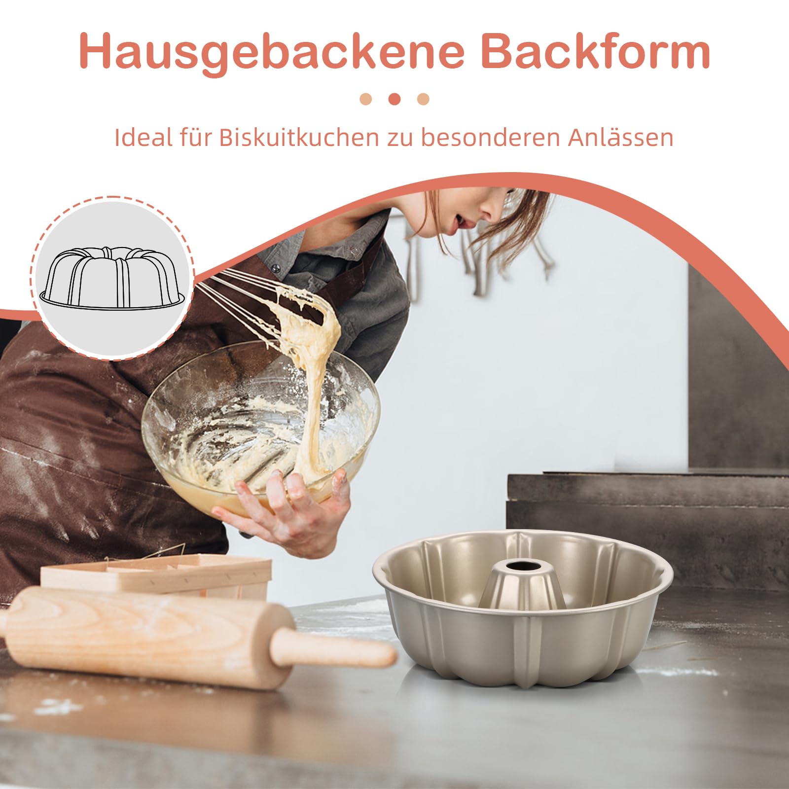 homikit-bakeware-k-rbis-backform-25-4-cm-gold-antihaft image 5