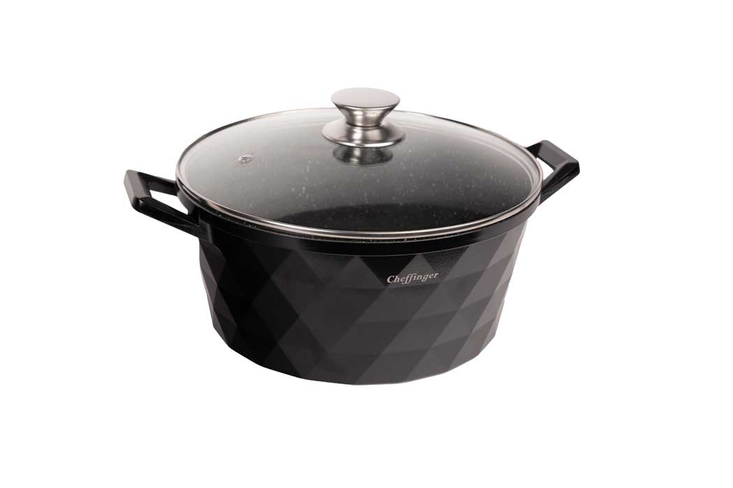 cheffinger-cookware-cf-diac03-kochtopf-schwarz image 7