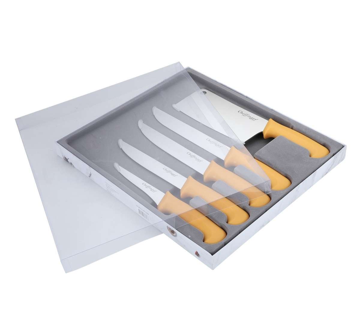 cheffinger-knives-cf-bg12-schneidebrett-gelb-kunststoff image 1
