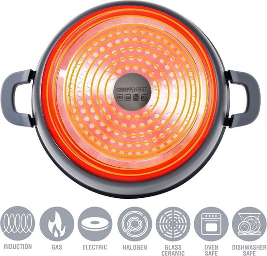 cheffinger-cookware-cf-csp24-kochtopf-24-cm-mit-deckel image 3