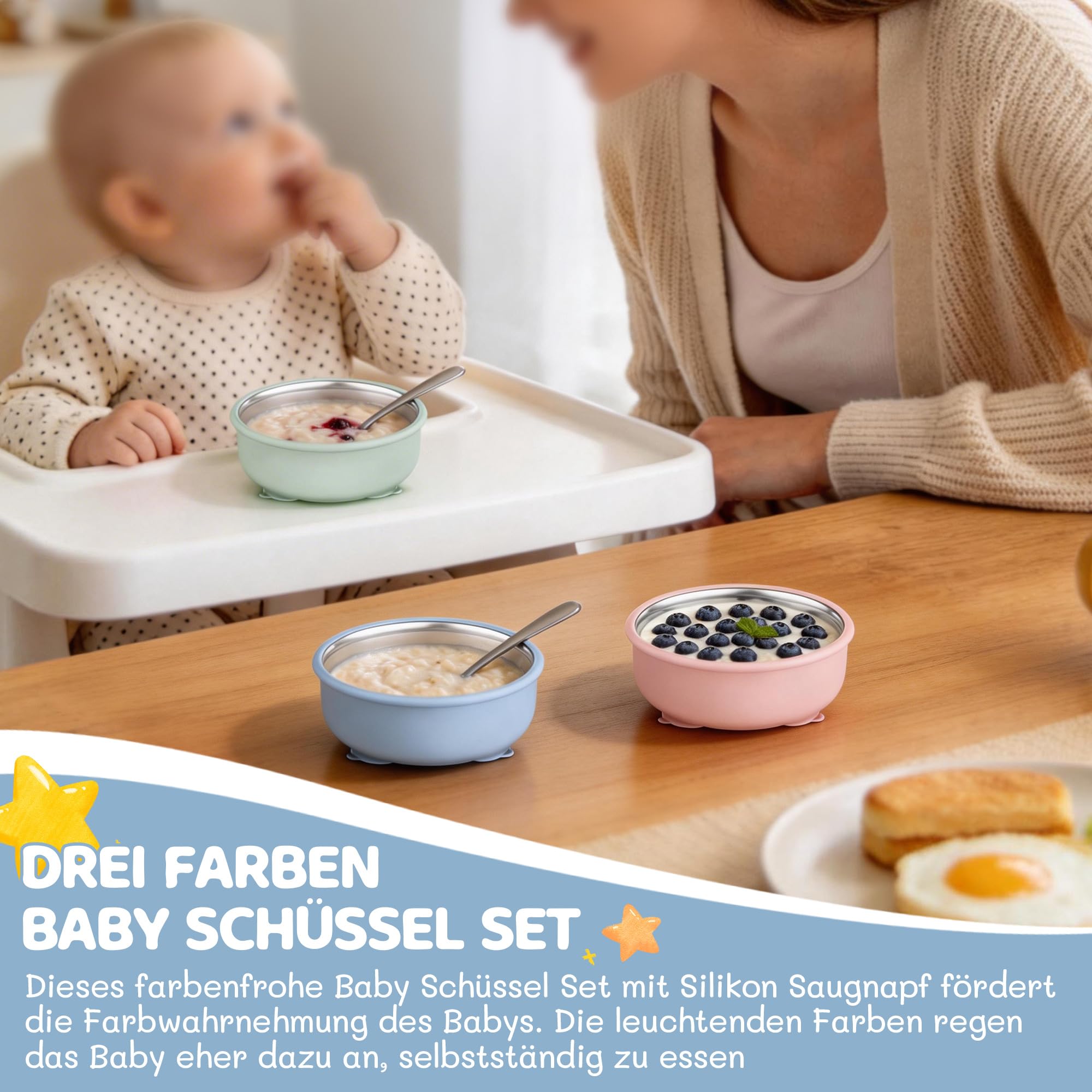 homikit-dinnerware-baby-sch-ssel-saugnapf-3er-set-edelstahl image 2