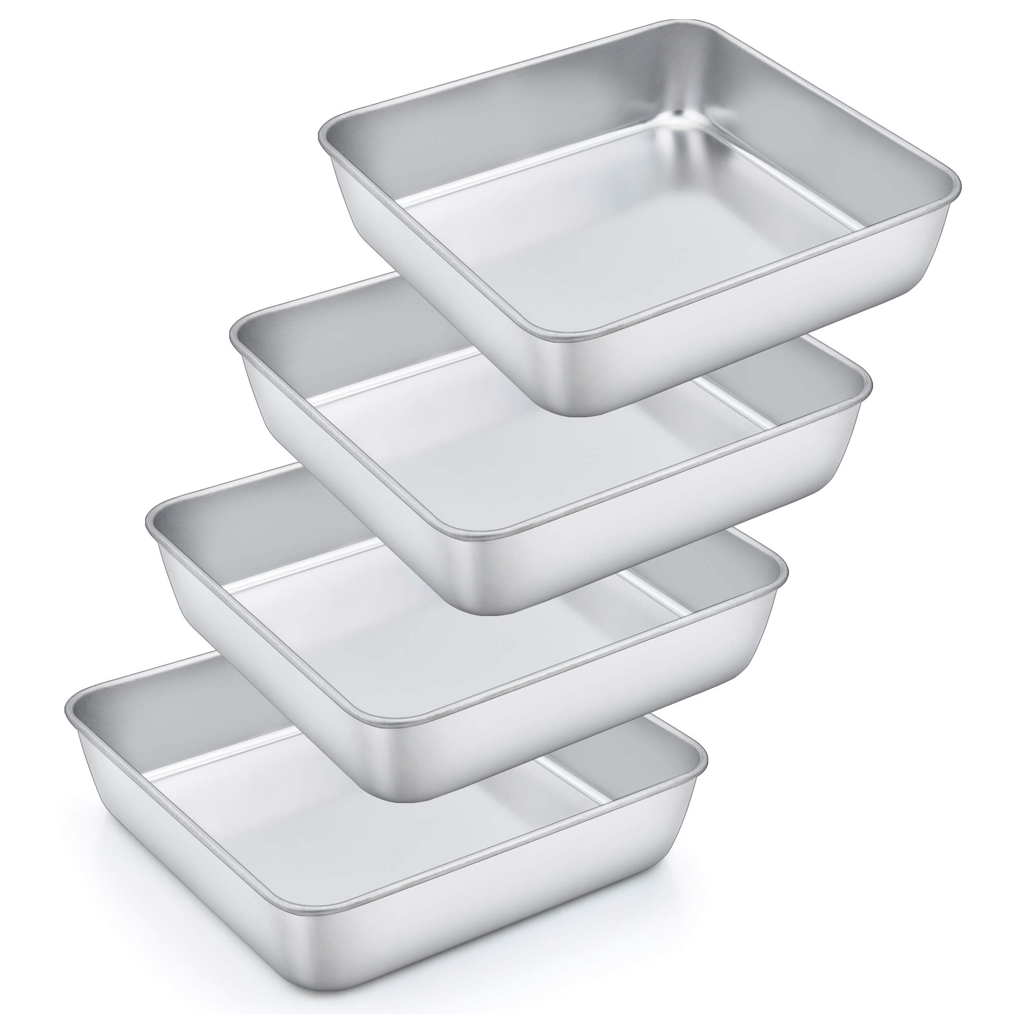 homikit-bakeware-kuchenform-21x21-backform-4er-set-edelstahl image 1