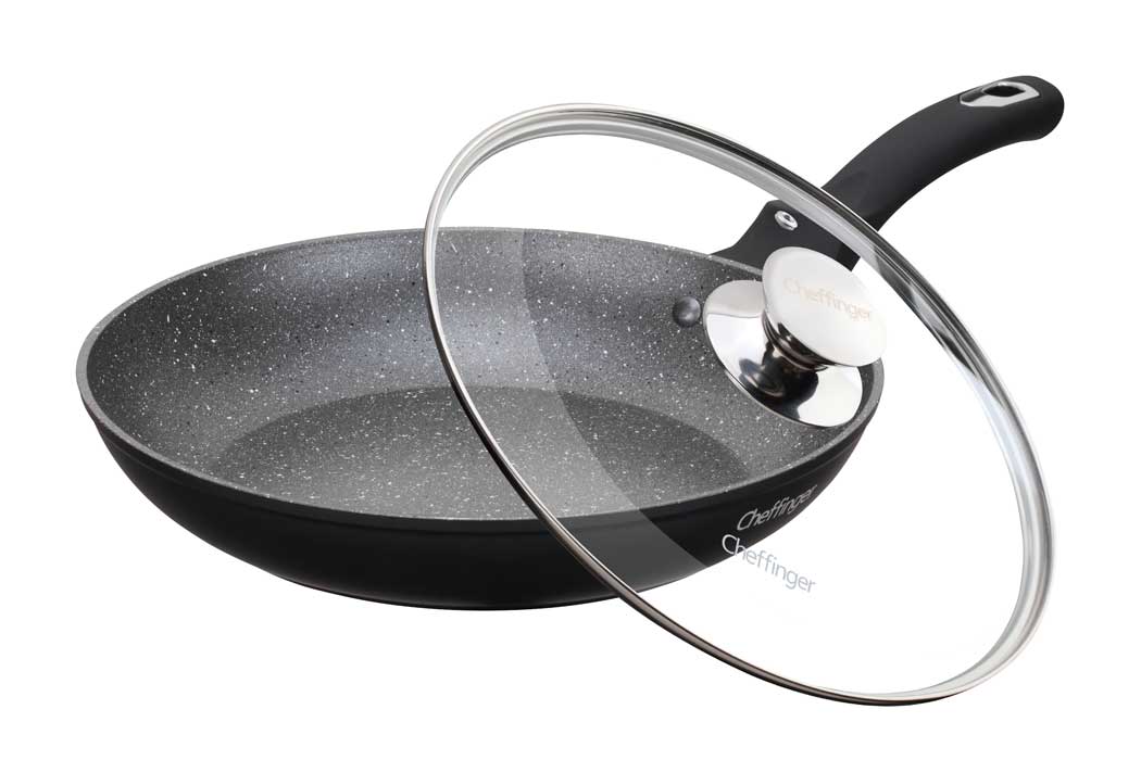 cheffinger-cf-fp28-bratpfanne-28-cm-antihaftbeschichtet image 1