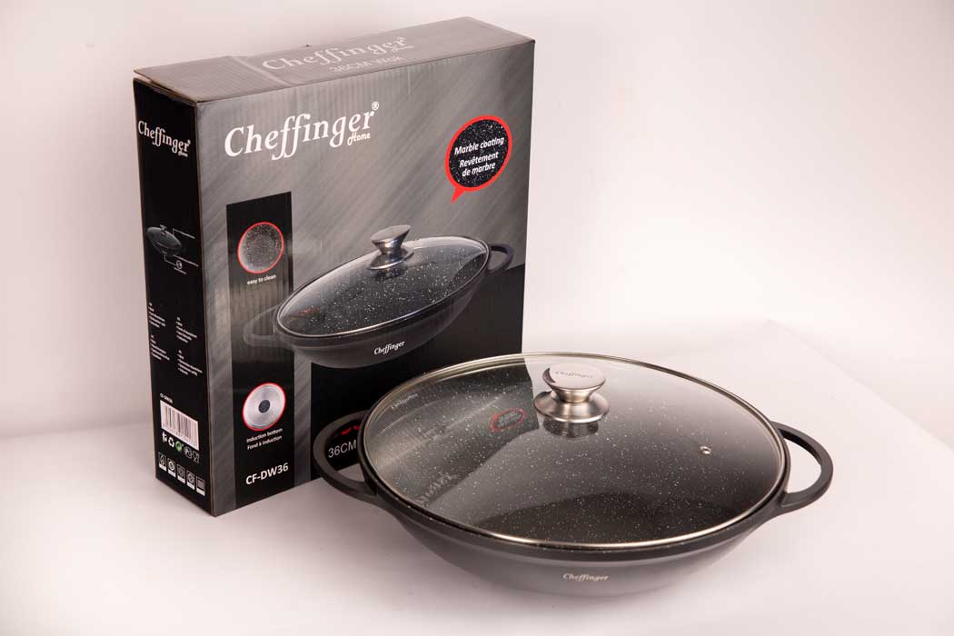 cheffinger-cf-dw36-kochtopf-36-cm-gro-topf-mit-deckel image 6