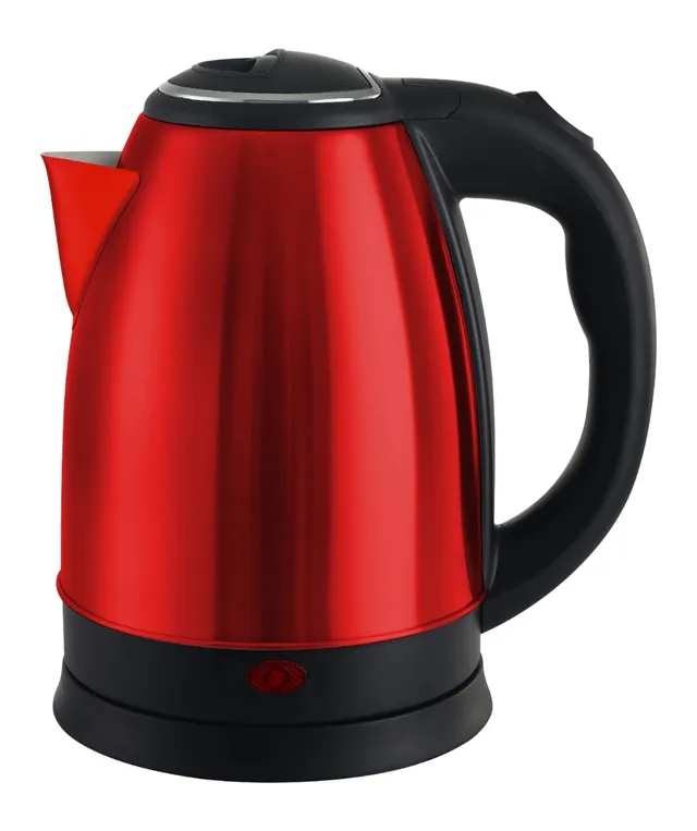 cheffinger-cf-ssk1-8-wasserkocher-1-8-l-rot-edelstahl image 1