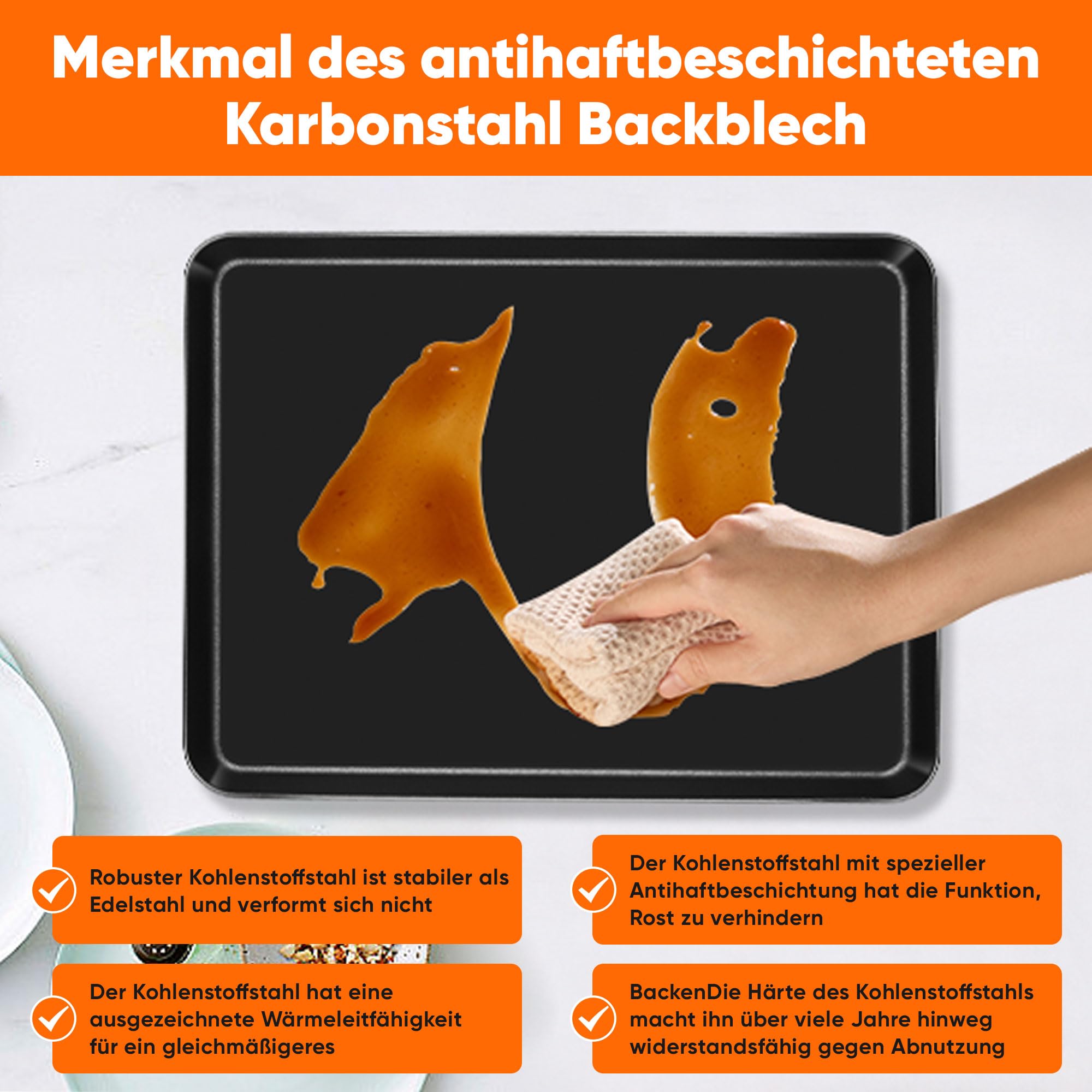 homikit-bakeware-backblech-gro-40-5cm-carbonstahl-antihaft image 5