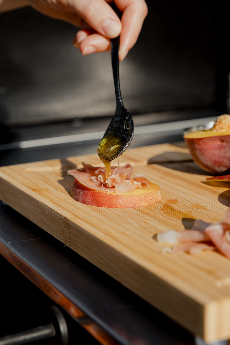 cleenbo-steakboard-bamboo-steakbrett-mit-schale image 4