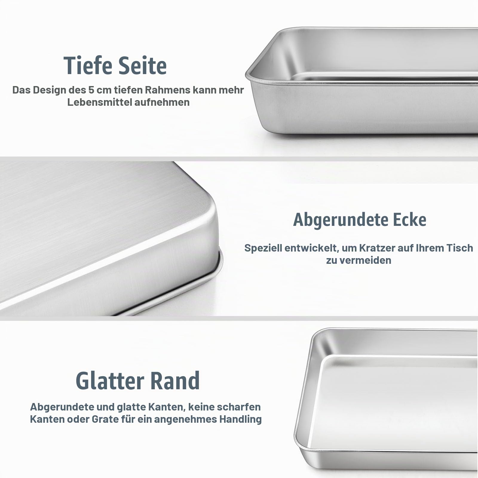 homikit-bakeware-backblech-rechteckig-31-6-cm-edelstahl image 3