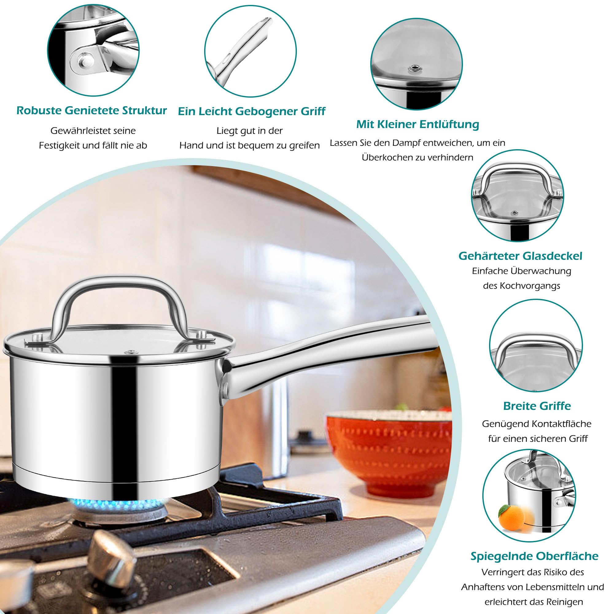 homikit-stielkasserolle-18cm-edelstahl-milchtopf-2-8l-induktion image 3