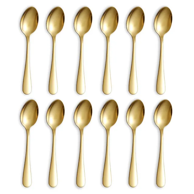 berglander-spoon-kaffeel-ffel-gold-12-st-ck-14cm-edelstahl image 1
