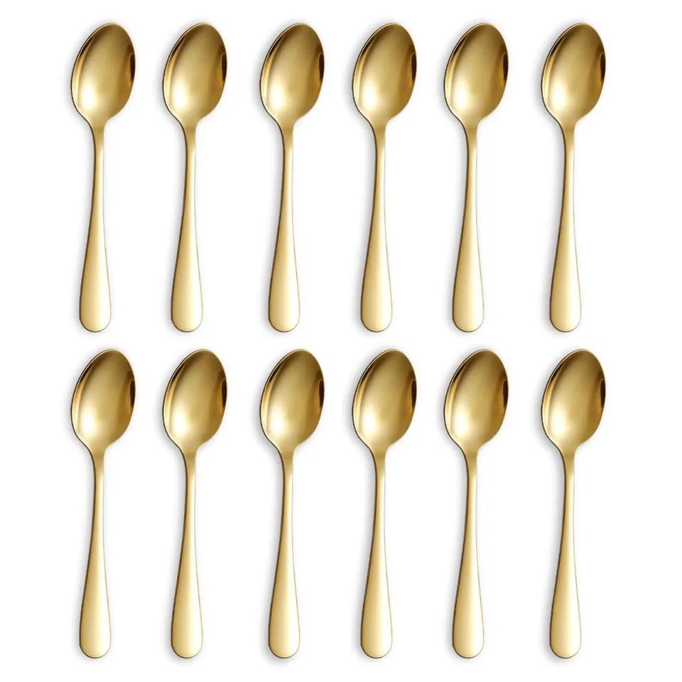 berglander-spoon-kaffeel-ffel-gold-12-st-ck-14cm-edelstahl image 1