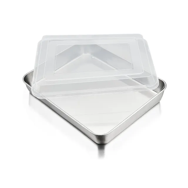 homikit-bakeware-backblech-mit-deckel-26-5x20-5cm-edelstahl image 1