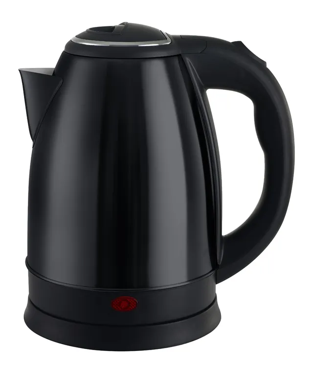 cheffinger-cf-ssk1-8-wasserkocher-edelstahl-schwarz-1-8-l image 1