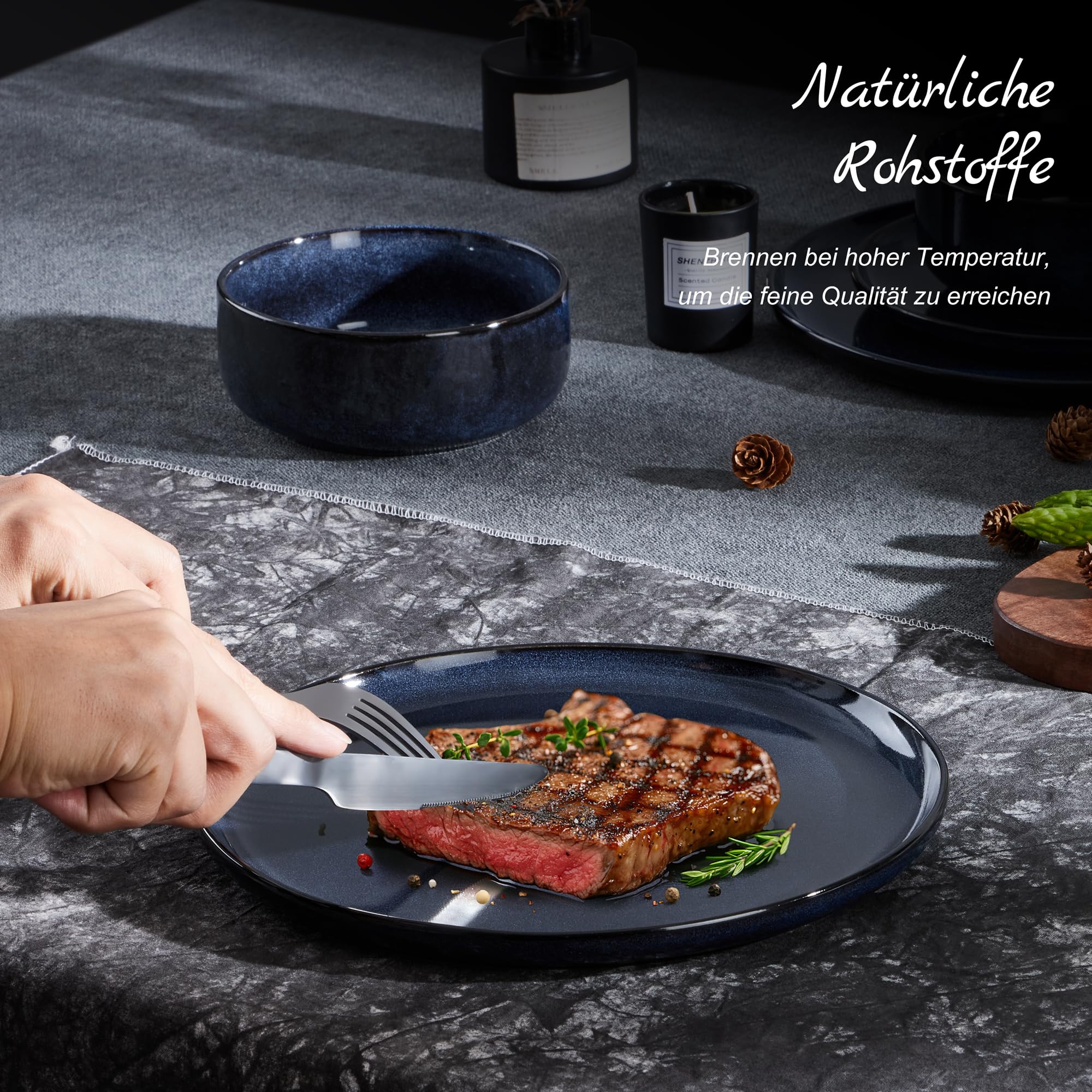 homikit-dinnerware-geschirrset-18tlg-universum-blau-steinzeug image 4