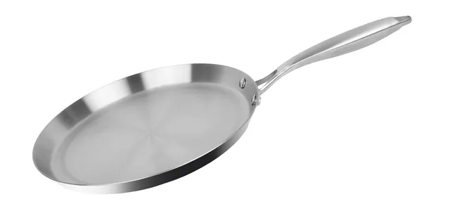 cheffinger-cookware-cf-3plyp28-pfanne-28-cm-3-ply-edelstahl image 1